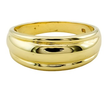 9ct Gold 3.5g Band Ring size O